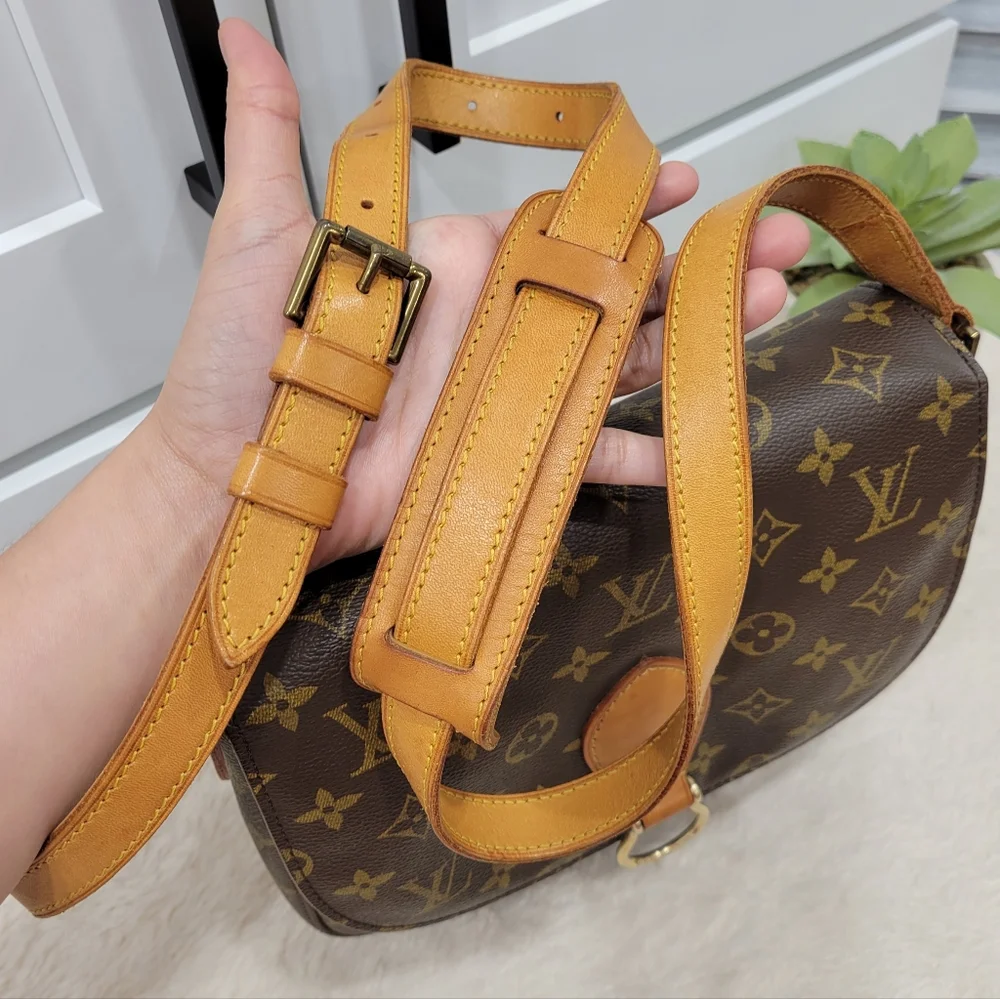 💕DISCONTINUED Crossbody/Shoulder LOUIS VUITTON Saint Cloud GM Monogram